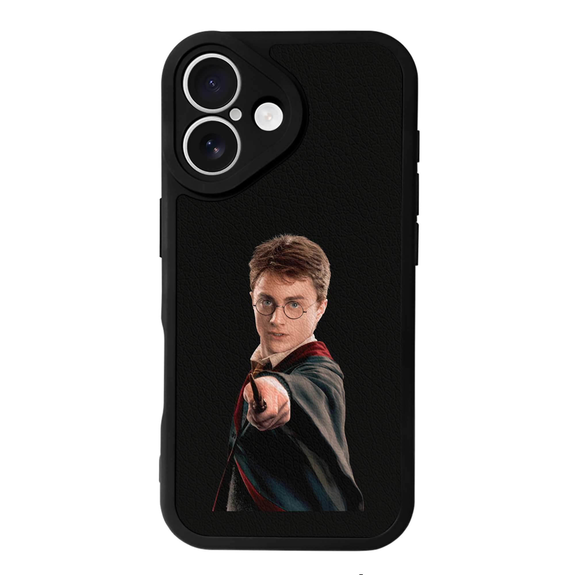 （画像用） Harry Potter ハリー・ポッターシリーズ 【iPhone 16シリーズ対応】シリコンスマホケース（レザー調） 材質：シリコン